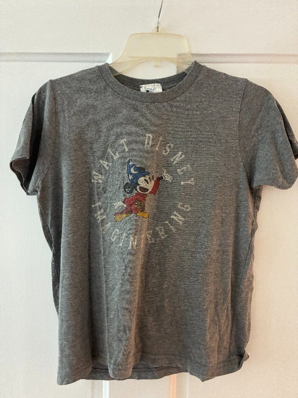 Disney Imagineering Exclusive Sorcerer Mickey Gray T-Shirt Women’s L 10/12